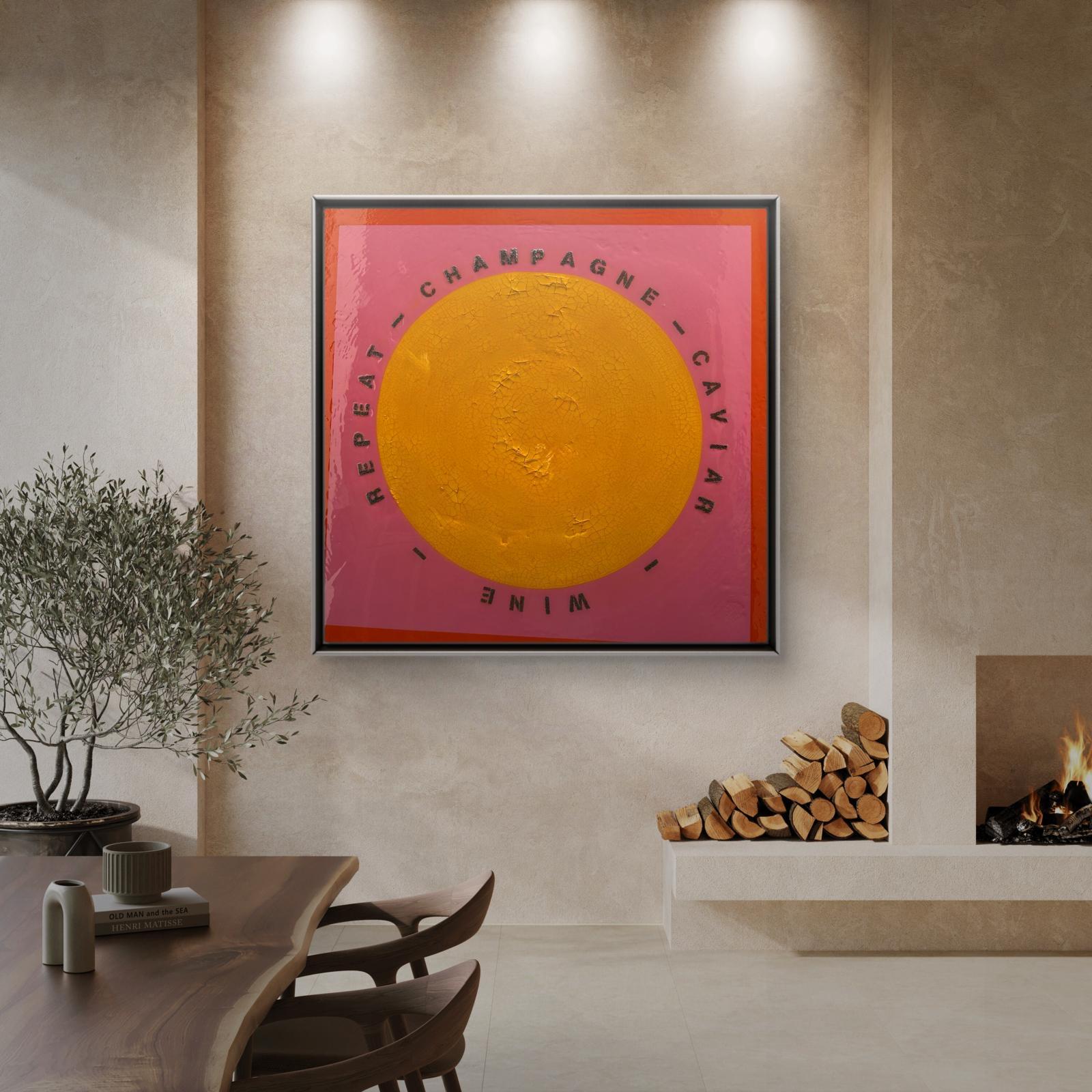 Repeat Again, painting by Bo Blixen