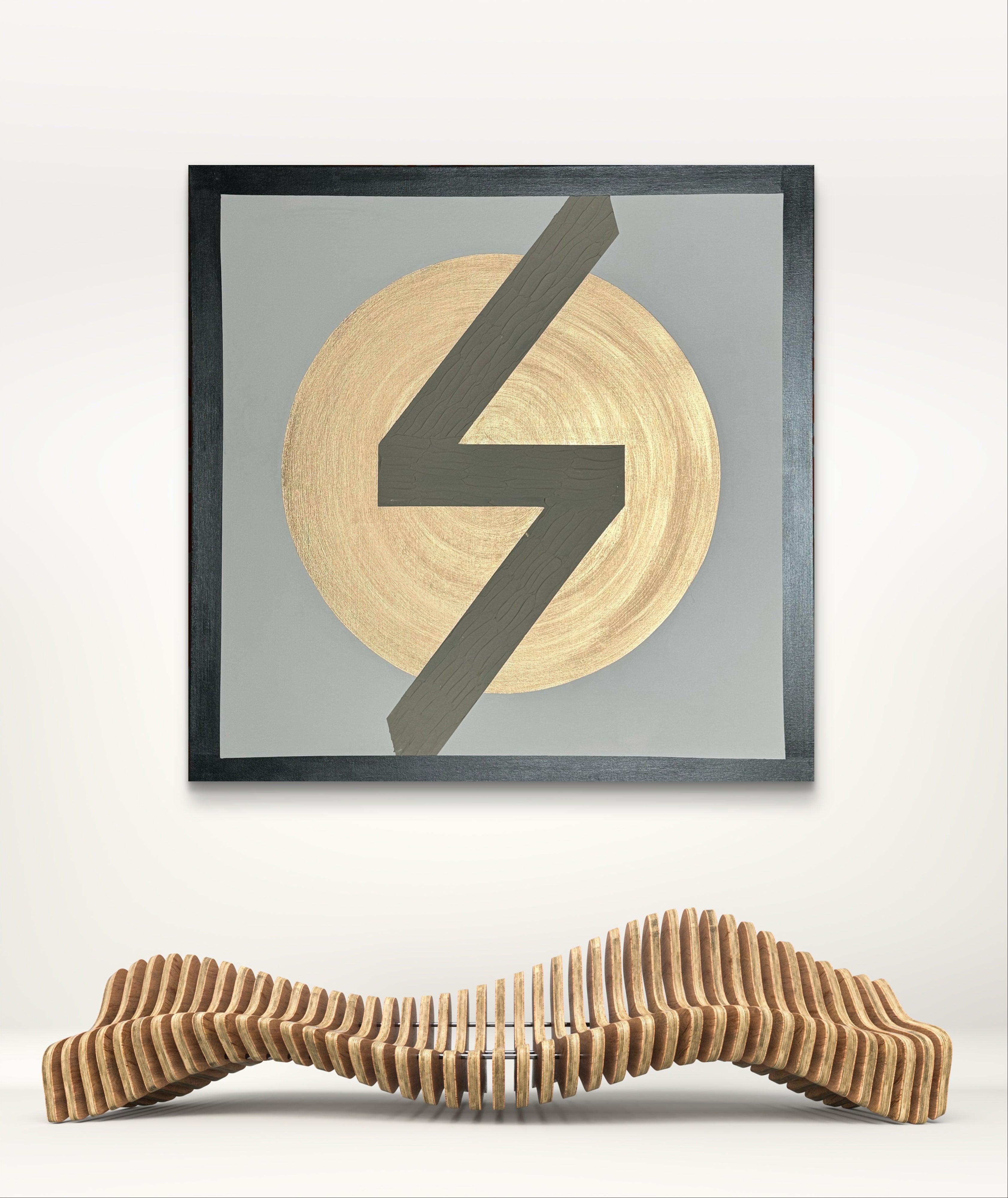 Runes “Sun” / “Sowilo Energy”, painting by Bo Blixen