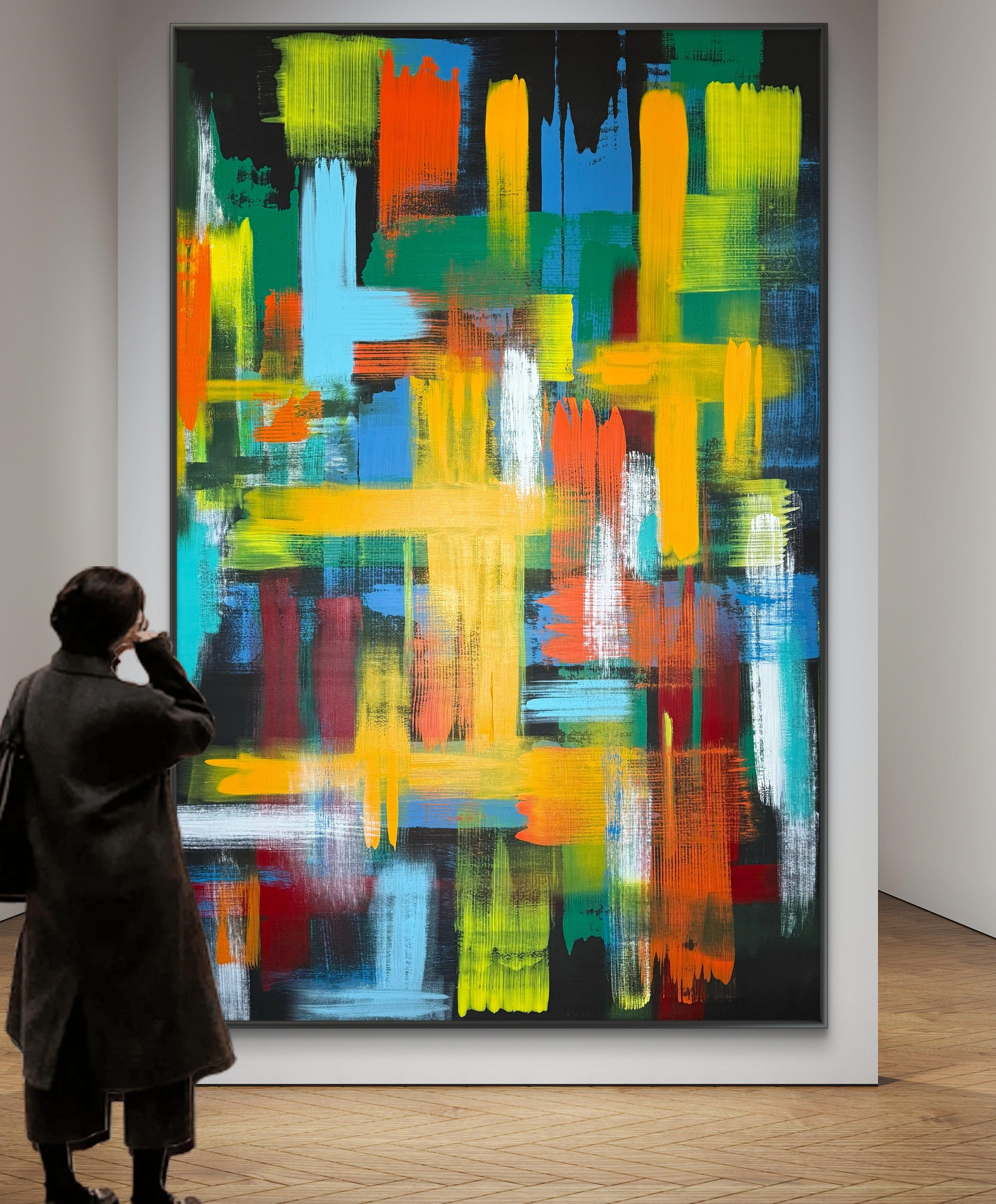 The Weight of Color, painting by Bo Blixen